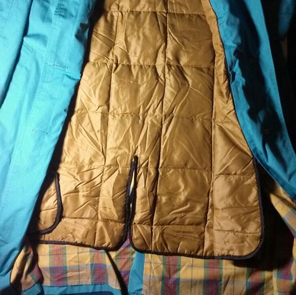 Preowned Bauer Down Trench Coat With Zip Liner - Picture 3 of 4